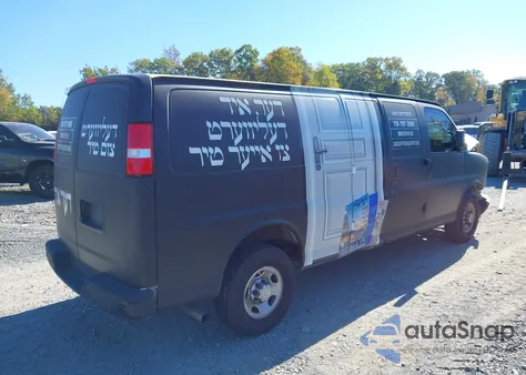 2022 Chevrolet Express G3500 z USA, uszkodzony, nr VIN 1GCZGHF79N1212192